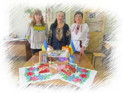 Пасхальная корзина для воинов АТО пасха, ато, акция, мупк